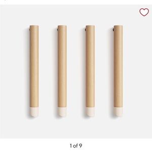 Lalo short chair legs - grapefruit (pale pink) never used